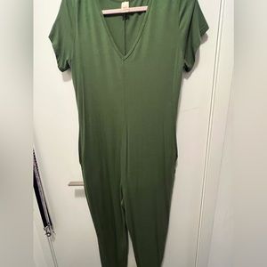 Smash + Tess - The Sunday Romper. Forest green. Size small.